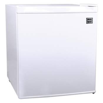 Alaska Energy Efficient 1.1 Cu. ft. Compact Upright Mini Freezer with Reversible Door and 7-Level Adjustable Temperature, White