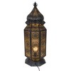 Northlight 29.5" Black and Gold Moroccan Style Lantern Floor Lamp - 4 of 4