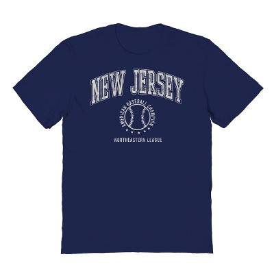 Rerun Island Men's Jersey Ball Short Sleeve Graphic Cotton T-Shirt