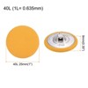 Unique Bargains Suit Dress Blouse Aluminum Fabric Cloth Covered Sewing Buttons 30 Pcs - 2 of 4