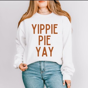 Simply Sage Market Yippie Pie Yay Sweatshirt - 1 of 4