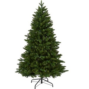 Nearly Natural 5-ft New Hampshire Fir Artificial Christmas Tree with 150 LED Lights - 1 of 4
