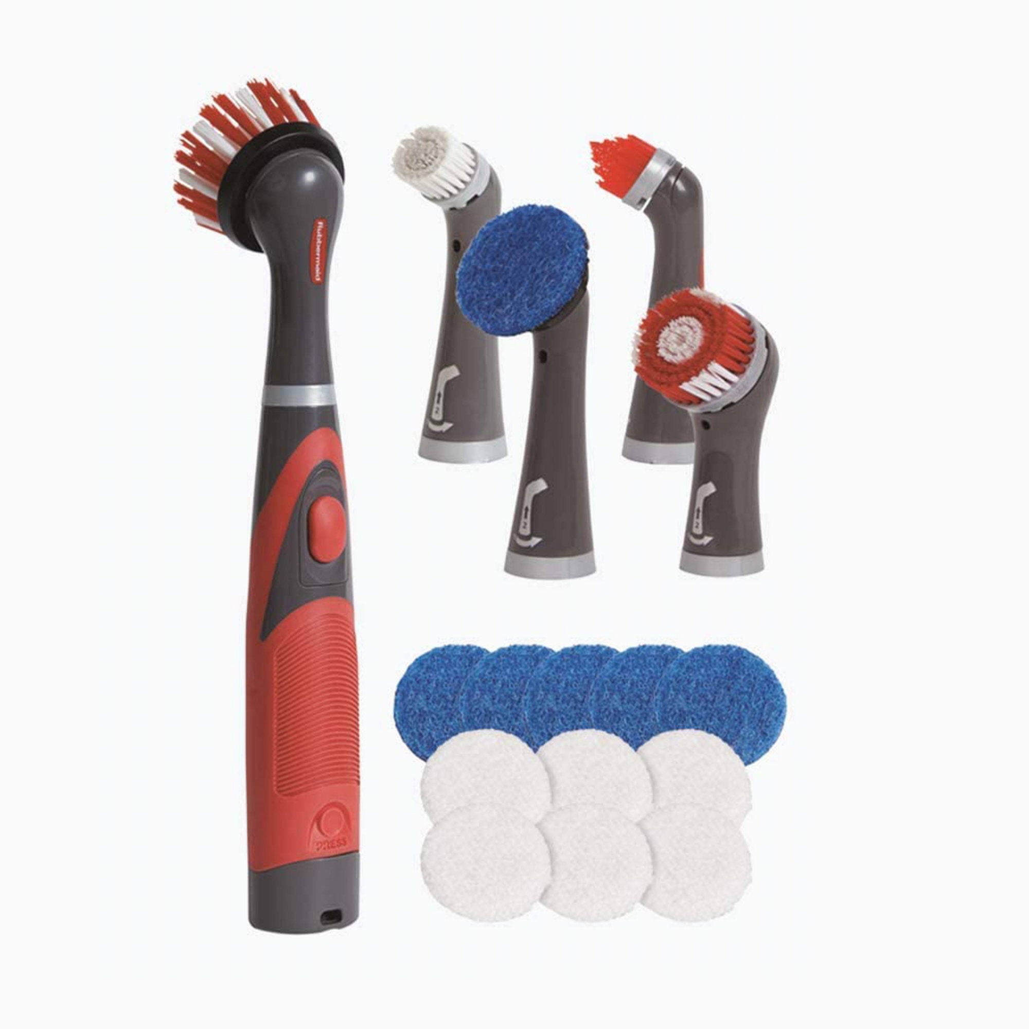 Rubbermaid Power Scrubber - 18pc