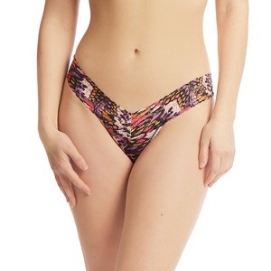 Hanky Panky Women's Daily Lace Low Rise Thong - One Size - 1 of 3