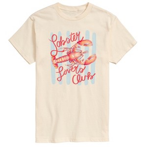 Men's - Instant Message - Lobster Lovers Club Short Sleeve Graphic T-Shirt - 1 of 4