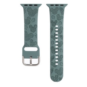 HTUTWOO Cartoon Engraved Apple Watch Band, Cute Soft Sport Silicone Strap 38/40/41/42/44/45/49mm for iWatch Series 10 9 8 7 6 5 4 3 2 1 SE Ultra - 1 of 4