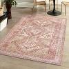 Darija Ornate Geometric Medallion Area Rug  - JONATHAN Y - 3 of 4