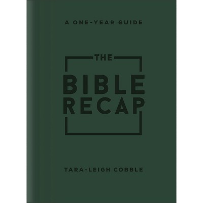The Bible Recap - by  Tara-Leigh Cobble (Leather Bound)