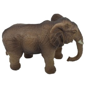 Collectible Wildlife Gifts | Elephant, Asian, Museum Quality Plastic Animal Toy, Realistic Hand Painted Figure,  Model, Gift,  4"   OK14 B616 - 1 of 4