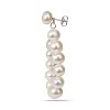 EVERLY JEWELRY | Sterling Silver 7-9mm Button and Potato Pearl Teardrop Earrings - 2 of 4