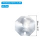 Unique Bargains Crystal Pendants Octagon Beads for DIY Lamp Arts Crafts Decoration 60 Pcs - 2 of 4