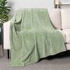 PAVILIA Lightweight Fleece Throw Blanket for Couch, Soft Warm Flannel Blankets for Bed - image 2 of 4