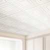 VEVOR Ceiling Tiles,12-Pack 24x24in,Drop Ceiling Tiles Premium PVC Sheet,Easy Installation/Cutting Plastic Glue-up Ceiling Tile,Ceiling Covering,White - 2 of 4