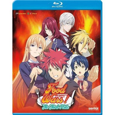 Food Wars! The Third Plate: The Complete Collection (Blu-ray)(2020)