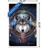 Trends International Brigid Ashwood - Celtic Wolf Guide Framed Wall Poster Prints - 3 of 4
