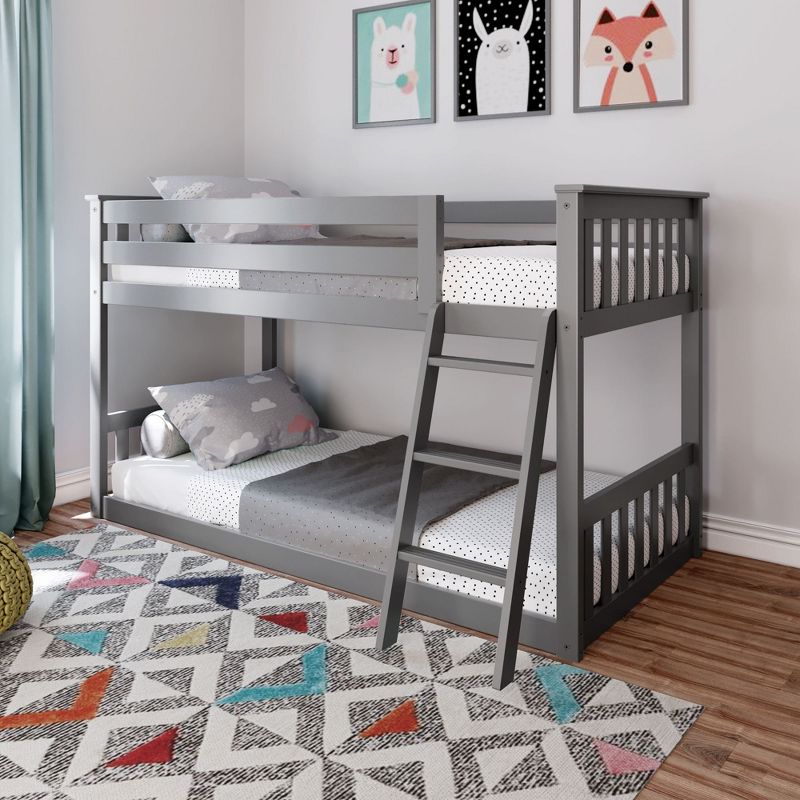 Max & Lily Twin over Twin Low Bunk Bed, 2 of 8