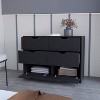 Okak Modern 4-Drawer Bedroom Dressers with Superior Top Spacious Drawers,Chest of Drawers for Bedroom,Entryway,Wooden Dresser Chest - 2 of 4