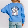S.W.Smiley Plant Dreams Grow Joy - Women's Graphic Sweatshirt - 3 of 4