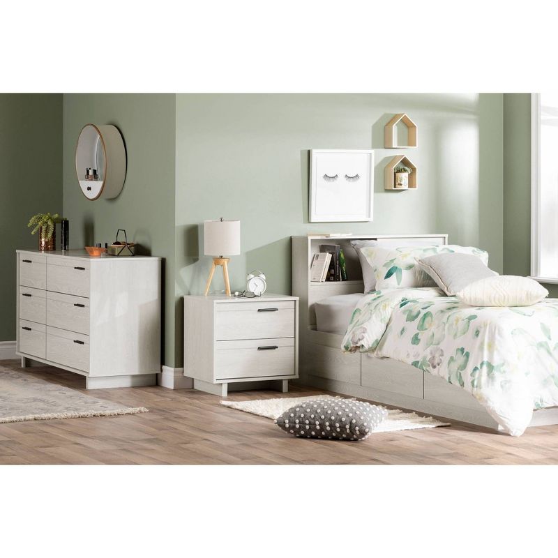 Twin Fynn Headboard with Storage - South Shore, 3 of 9