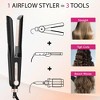 NICEBAY Airflow Styler, Titanium Hair Straightener & Curling Iron with Cooling Air Vents, 5 Temps, Dual Voltage & Auto Shut off - 3 of 4