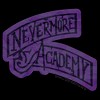 Men's Wednesday Nevermore Academy Sign T-Shirt - 2 of 4