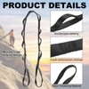 Unique Bargains Nylon Pilates Climbing Daisy Adjustable Chain Yoga Extend Belt - 3 of 4
