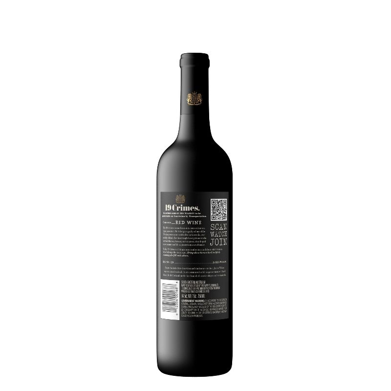 19 Crimes The Banished Dark Red Wine - 750ml Bottle, 6 of 7