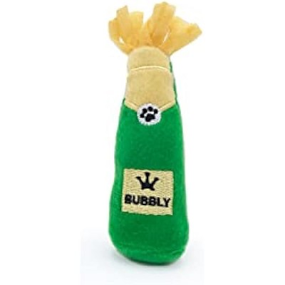 ZippyClaws - Catnip Crusherz - Fun-Sized Plush Catnip Toys with Frills, Perfect for Batting, Pouncing, and Chasing - Bubbly
