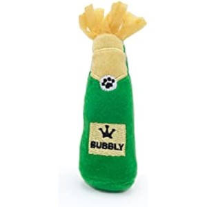 ZippyClaws - Catnip Crusherz - Fun-Sized Plush Catnip Toys with Frills, Perfect for Batting, Pouncing, and Chasing - Bubbly - 1 of 1