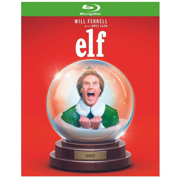 Elf (Target/Holiday Snowglobe/Linelook/Red) (Blu-ray) : Target