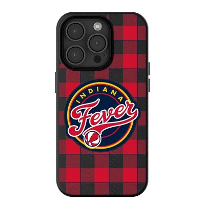 Keyscaper WNBA Plaid MagSafe Compatible Cell Phone Case for iPhone 15 Pro