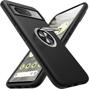 Entronix Case Compatible with Pixel 8 - 360° Circular Ring Gripstand - 1 of 4