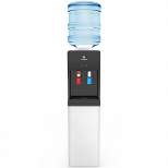 Avalon Top Loading Hot & Cold Water Cooler Dispenser - Slim Design - White