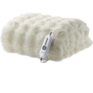 Heating Blanket, Soft Faux Fur Electric Heated Blanket with 4 Heating Levels & 4 H Timer, ETL Certified, Machine Washable - 1 of 4