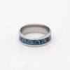 Dolphins Stainless Steel Comfort Fit Wedding Band Ring for Men Women Ginger Lyne Collection - 4 of 4