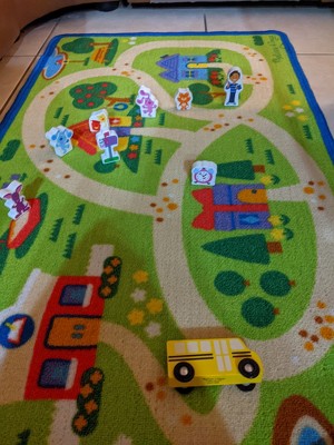 Melissa & Doug Blues Clues & You! Blue's Neighborhood Activity Rug : Target