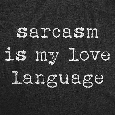 Мужские футболки Crazy Dog T-Shirts, Inc. Mens Funny T Shirts Sarcasm Is My Love Language Sarcastic Graphic Novelty Tee for Men - Crazy Dog Men's T Shirt With Sarcastic Sayings Black M — фото 2