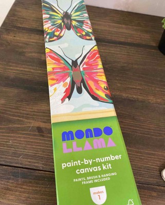 Mondo Llama Paint by Number Canvas Kit