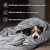 Bedsure Flannel Blanket – Solid Color Plush Throw, Ultra Soft and Fuzzy, 280GSM Lightweight Cozy Blanket for Bed or Couch - 4 of 4
