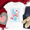 The Juniper Shop She Loves America Checkered Youth Short Sleeve Tee - 4 of 4