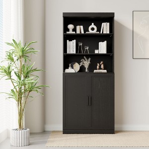 Stylish And Elegant Glass - Door Lockers With Large - Capacity Storage Space. They Are Practical And Beautiful, Helping You Keep Your Home Tidy. - 1 of 4