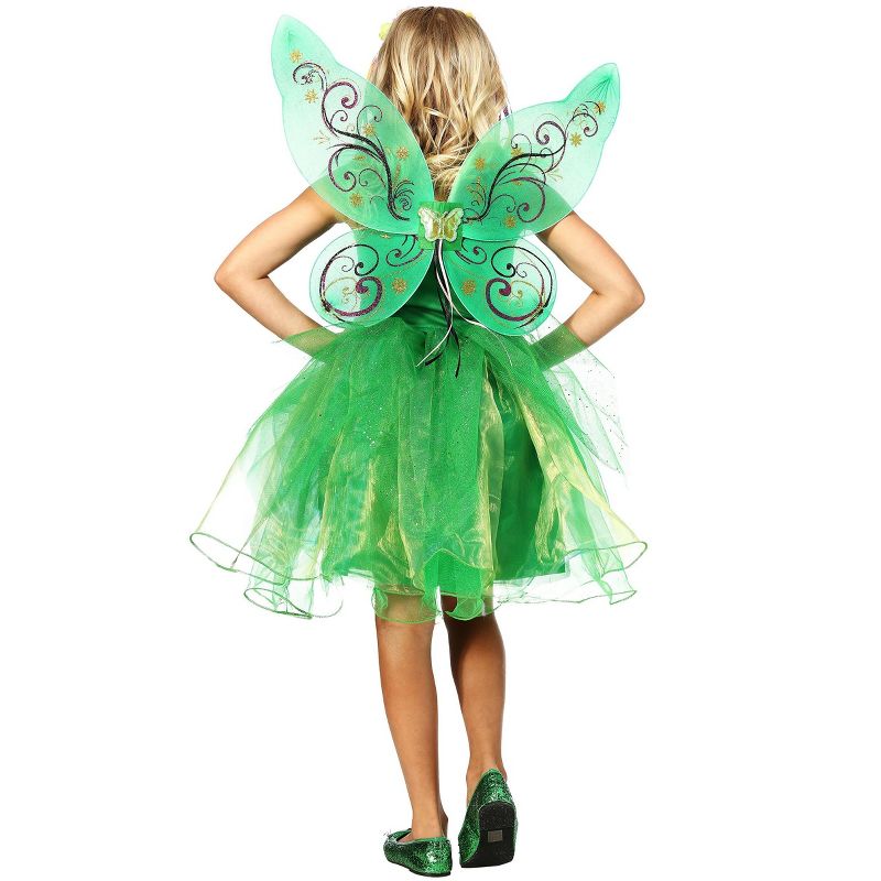 HalloweenCostumes.com Girl's Garden Fairy Costume, 2 of 4