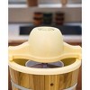 Elite Cuisine 4qt Old Fashioned Pine Bucket Electric Ice Cream Maker - 2 of 4