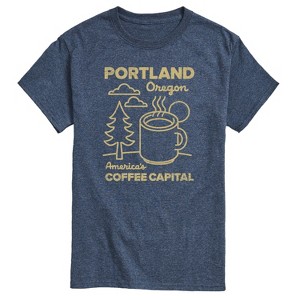Men's - Instant Message - Portland Coffee Short Sleeve Graphic T-Shirt - 1 of 4
