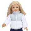 Sophia’s Fleece & Metallic Nylon Winter Ski Jacket for 18” Dolls - 3 of 3