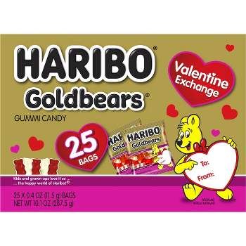 Haribo Valentine's Day Gummi Candy Heart Box - 7oz : Target