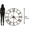 Howard Milller Wingate Wall Clock 625566 Metal - 2 of 2