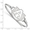 Black Bow Jewelry Sterling Silver Auburn Tigers NCAA Bangle Bracelet 7 Inch - 2 of 3