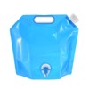 Unique Bargains Camping Hiking PE Collapsible Water Container Bag with Spigot - 3 of 4