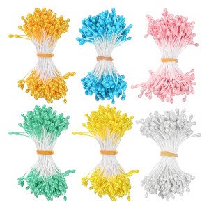 Unique Bargains Rope Resin Multipurpose Use Diy Flower Stamens 2.17 x 0.12 Inch - 1 of 4